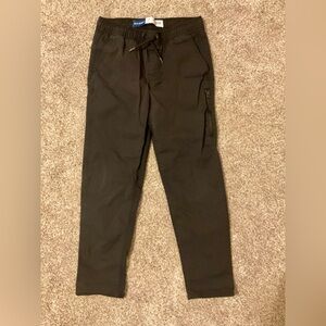 Old Navy Kids Drawstring Tapered Pants - Size Medium